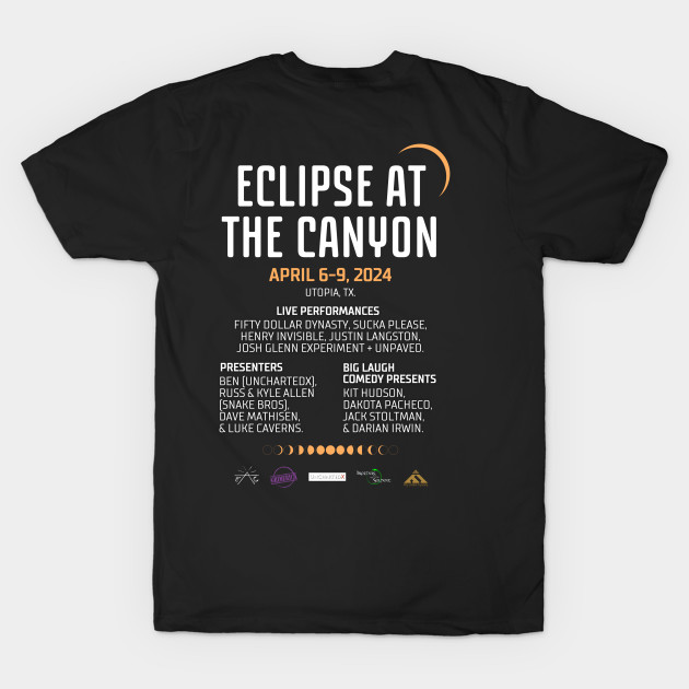 Eclipse at the Canyon (Tee) by Brothers of the Serpent Podcast